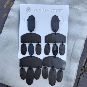 Kendra Scott Gunmetal Emmett